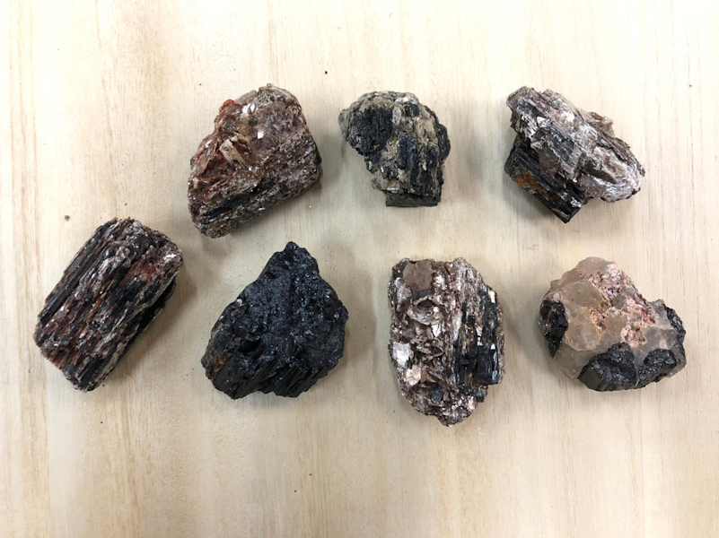 Turmalina Catedral con Mica 30 a 40 gr aprox